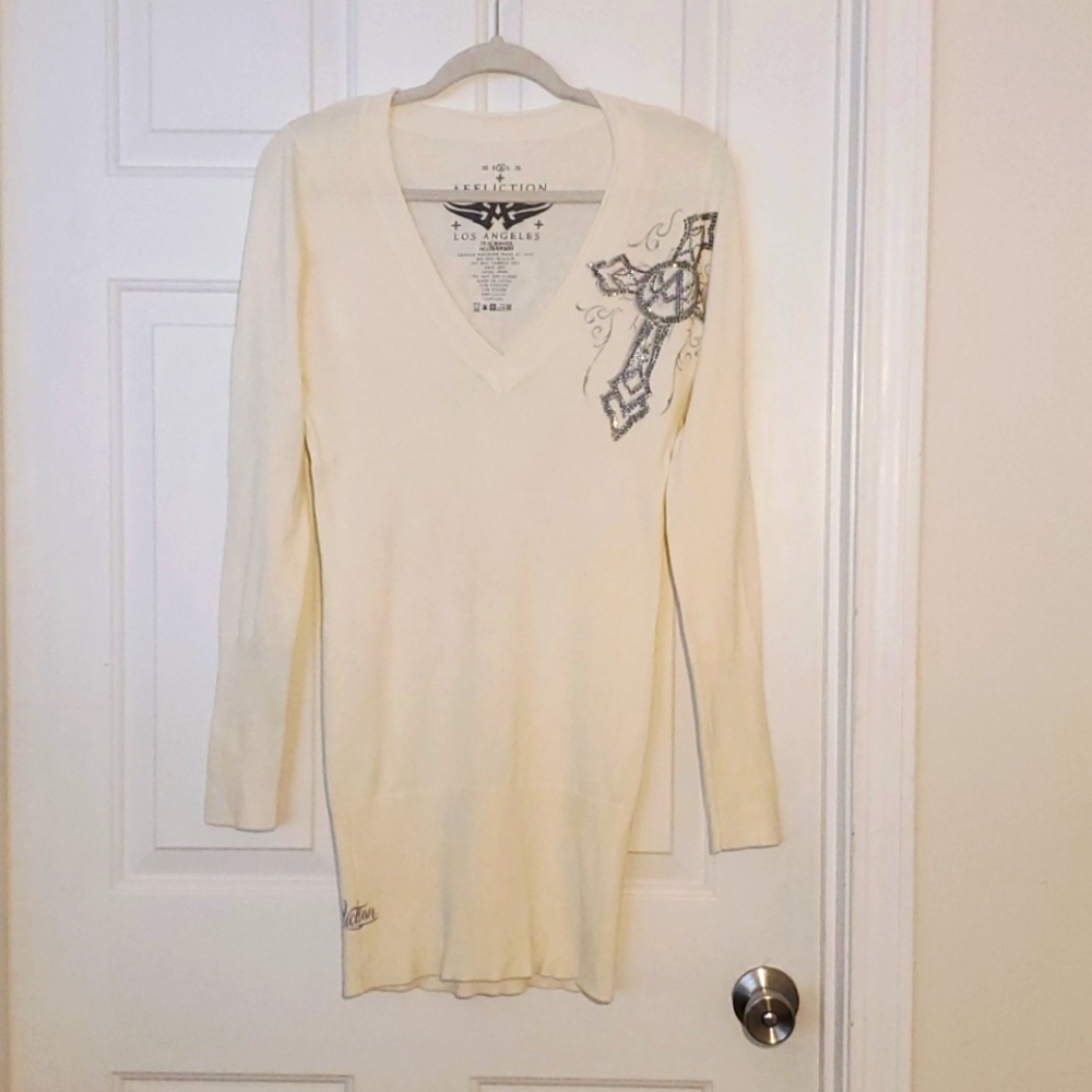 Worn Once! 34"long.